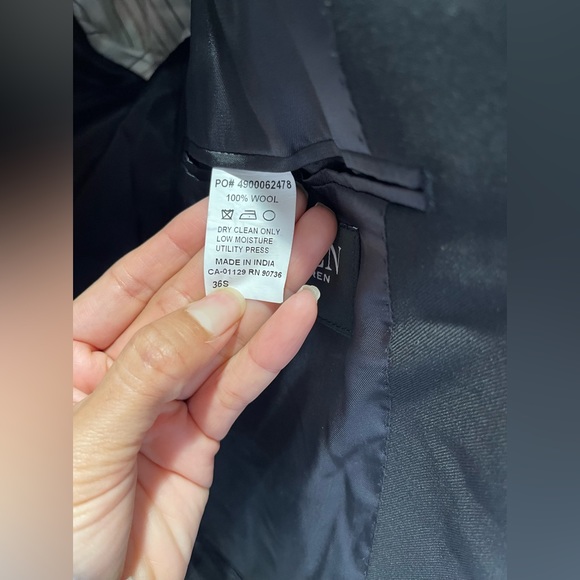 Lauren Ralph Lauren Men’s Black Slim Fit Jacket Size 36S - Picture 8 of 9